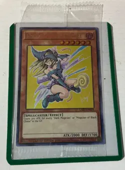 Yugioh Dark Magician Girl LART-EN019 Ultra Rare Lost Art Promo Sealed! ORIGINAL! - Image 1
