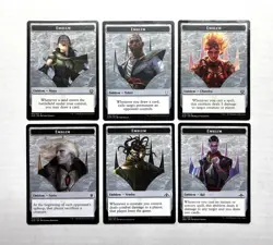 146 MTG MAGIC THE GATHERING 6 CARD EMBLEM LOT TEFERI CHANDRA SORIN NISSA♨ - Image 1