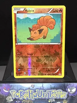 Pokemon Card Vulpix 18/124 Reverse Holo Dragon's Exalted Played - Image 1