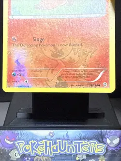 Pokemon Card Vulpix 18/124 Reverse Holo Dragon's Exalted Played - Image 3