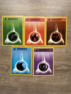 Pokemon Cards: Energy Bundle: Base Set Energy: HP - Image 1