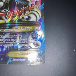 Pokemon Mewtwo EX TCG Full Art Holo Card Breakthrough 159/162 Ultra Rare - Image 5