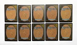 145 MTG MAGIC THE GATHERING 10 CARD MIXED LOT UNCOMMON SILVER ARTIFACT SORCER ♨ - Image 2