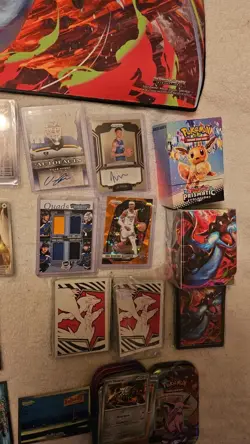 Huge Pokemon Card And Sport Card Lot - Image 5