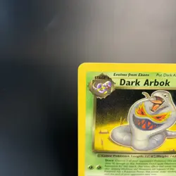 Dark Arbok 19/82 Non-Holo Team Rocket Unlimited Vintage Pokemon Card LP - Image 2
