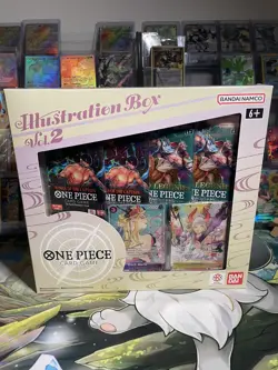 One Piece Trading Card Game: Illustration Box Volume 1 & Volume 2 SEALED - Image 3