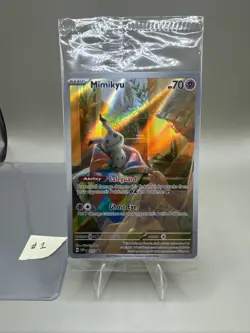 Mimikyu 075 Sealed Promo SV: Scarlet & Violet Promo Cards Pokemon TCG - Image 1