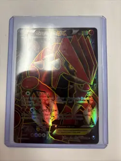 Pokemon TCG Groudon EX Primal Full Art Card - Image 1