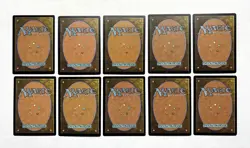 143 MTG MAGIC THE GATHERING 10 CARD MIXED LOT UNCOMMON SILVER ARTIFACT LAND ♨ - Image 2