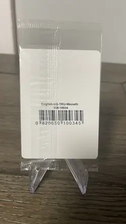 SEALED MEOWTH HOLO 2016 POKEMON TOYS R US PROMO CARD (53/83) GENERATIONS STAMPED - Image 2