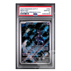 Pokemon Card Mewtwo SVP 052 SV Black Star Promo Italian - PSA 10 GEM MINT - Image 1