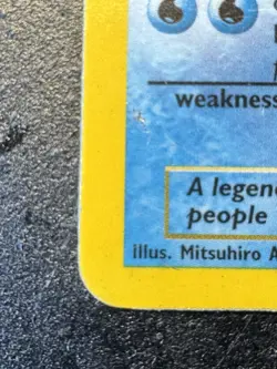 Pokemon TCG Articuno Fossil Holo Card First Edition 2/62 - Poor Condition - Image 3