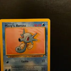 Pokemon Misty’s Horsea 86/132 - Gym Heroes - LP - Vintage WOTC Card - Image 4