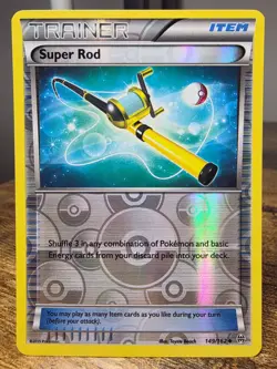 Pokemon Cards Super Rod 149/162 Reverse Holo BREAKthrough XY LP - Image 1