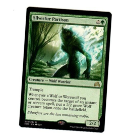 Silverfur Partisan Rare Magic the Gathering Card Shadows Over Inistrad Non Foil - Image 3