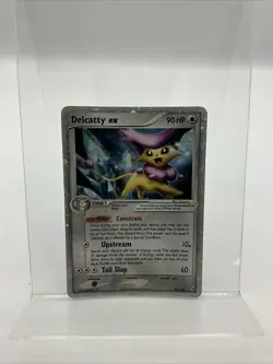 Delcatty EX 91/100 Holo Rare Pokemon Card 2006 Crystal Guardians SWIRL HP/DMG - Image 1