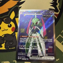 Iron Valiant EX 225/182 Full Art Holo Pokemon TCG Card - NM/M - Image 1