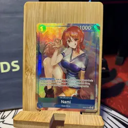 OP09-050 Nami R Alt Art One Piece TCG English Card - Image 2