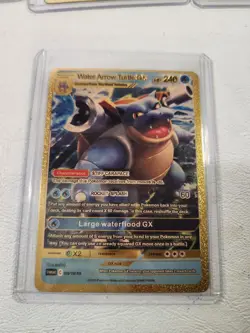 Lot Of 6 V And GX Gold Foil Pokemon Cards Charizard, Pikachu(2) & Others - Image 3