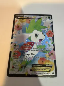 Pokemon TCG Shaymin EX Radiant Collection Card RC21/RC25 Legendary Treasures - Image 1