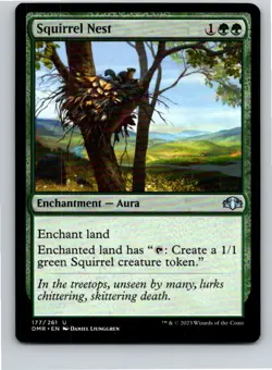 Magic the Gathering Squirrel Nest Dominaria Remastered MTG Free Shipping! - Image 1
