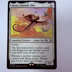 Magic The Gathering Mtg Momo, Friendly Avatar Near Mint Rare - Image 1