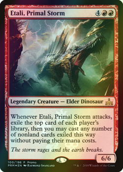 MTG Etali, Primal Storm Resale Foil ** Rivals of Ixalan Promos ** English - Image 1