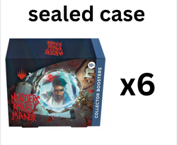 MTG Murders at Karlov Manor COLLECTOR Booster Box x6 FACTORY SEALED CASE - Image 1