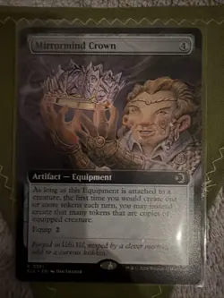Mirrormind Crown (Extended Art) Lorwyn Eclipsed Regular Magic: The Gathering MTG - Image 1