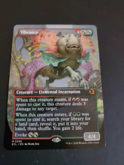 Vibrance (Borderless) Lorwyn Eclipsed MTG ECL NM - Image 1