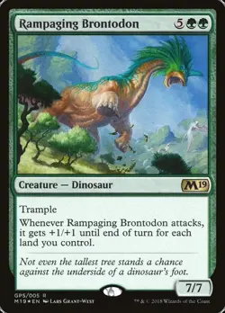 Rampaging Brontodon (2018 Gift Pack) Gift Box and Promo Foil - Image 1