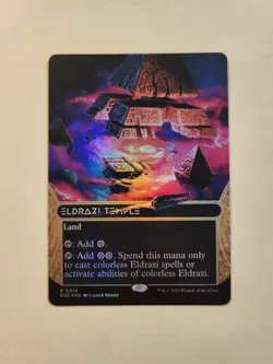 Eldrazi Temple (0014) (Borderless) Edge of Eternities: Stellar Sights Foil - Image 1