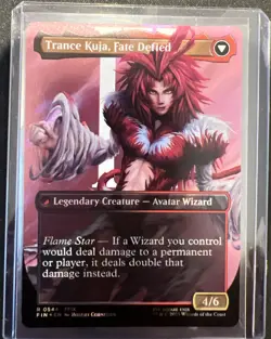 Kuja, Genome Sorcerer (Borderless) (Surge Foil) R 0544 Final Fantasy MTG - Image 3