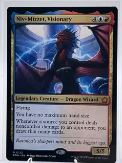 MTG - Niv-Mizzet, Visionary Foundations Regular - NM - Image 1