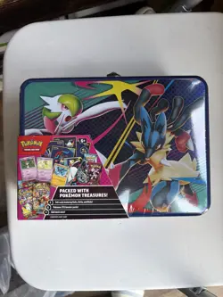 2025 Fall Pokemon Mega Collection Lunch Box Tin Sealed - Image 1