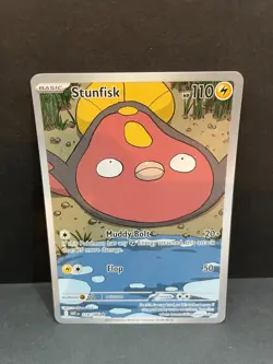 Pokemon TCG - Stunfisk 118/086 - Illustration Rare - White Flare - Image 1