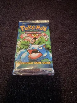 1999 Pokemon Base Set Pack Venusaur WOTC Factory Sealed HEAVY!!! 21.14gr Get It! - Image 1