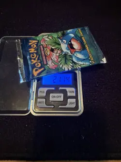 1999 Pokemon Base Set Pack Venusaur WOTC Factory Sealed HEAVY!!! 21.14gr Get It! - Image 3