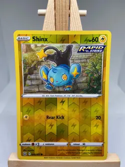 Shinx - Reverse Holo - Battle Styles 046/163 - MINT - Pokemon - Image 1