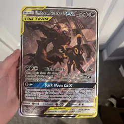 Pokemon TCG Umbreon & Darkrai GX SM241 Sun & Moon Promo Jumbo - Image 1