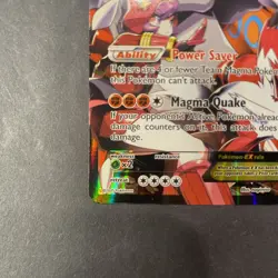 Pokemon TCG Team Magma's Groudon EX 15/34 Double Crisis Holo Rare Mod Played - Image 4