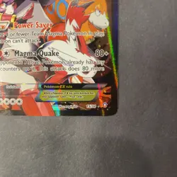 Pokemon TCG Team Magma's Groudon EX 15/34 Double Crisis Holo Rare Mod Played - Image 5