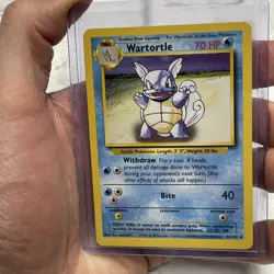Pokemon TCG Pokemon Base Set Wartortle Uncommon Non-Holo 42/102 NM Near Mint Vtg - Image 1