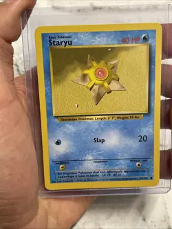 Pokemon TCG Base Set Staryu 65/102 Vintage Vtg Nintendo NM/MT Never Played WOTC - Image 1