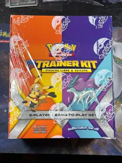 Pokemon: XY Trainer Kit Pikachu Libre & Suicune Factory Sealed Display BOX = 8 - Image 1