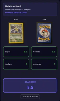 Carte Pokemon Insecateur 26/64 Jungle Edition 1 FR - Etat NM - Rare CGA 8.5 - Image 3