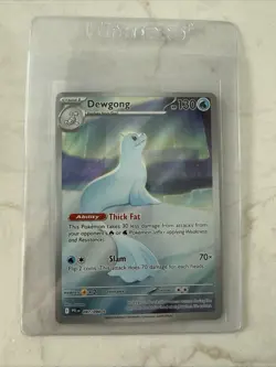 Pokemon Mega Evolution Phantasmal Flames Dewgong 097/094 Illustration Rare IR - Image 1