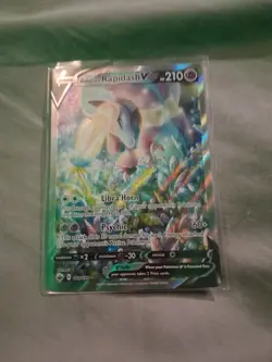 Pokemon TCG Galarian Rapidash V Chilling Reign Alternate Art 168/198 NM - Image 1