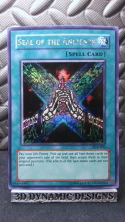 | Yugioh Seal of the Ancients PCK-003 Prism Secret Rare Power of Chaos NM 🔥 | - Image 1