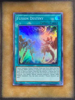 Yugioh Fusion Destiny DANE-EN054 Super Rare NM - Image 1